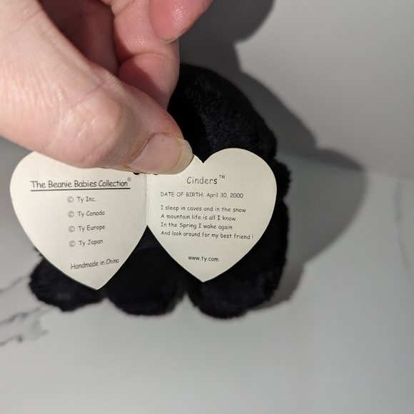 TY Beanie Baby. Cinders. Excellent condition. Bundle & save! - Picture 2 of 3